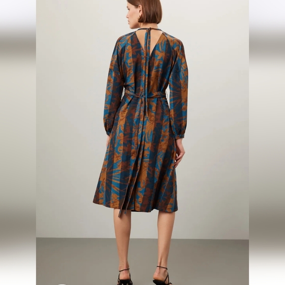 Eudon Choi Tie Waisted Printed Midi - Picture 6 of 9